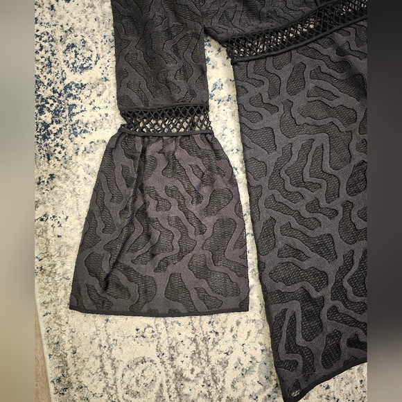 ZAC Zac Posen Zanya Long Sleeve Jacquard Cocktail Dress - Picture 3 of 9